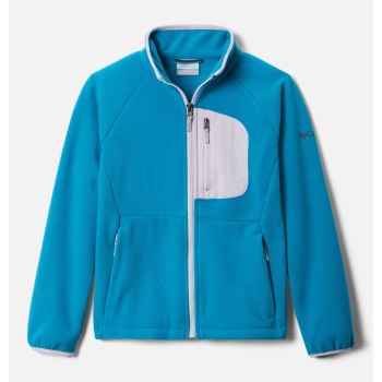 Columbia Fast Trek III Full Zip Fleece, Chamarras Azules Para Niño | 507981-FQR